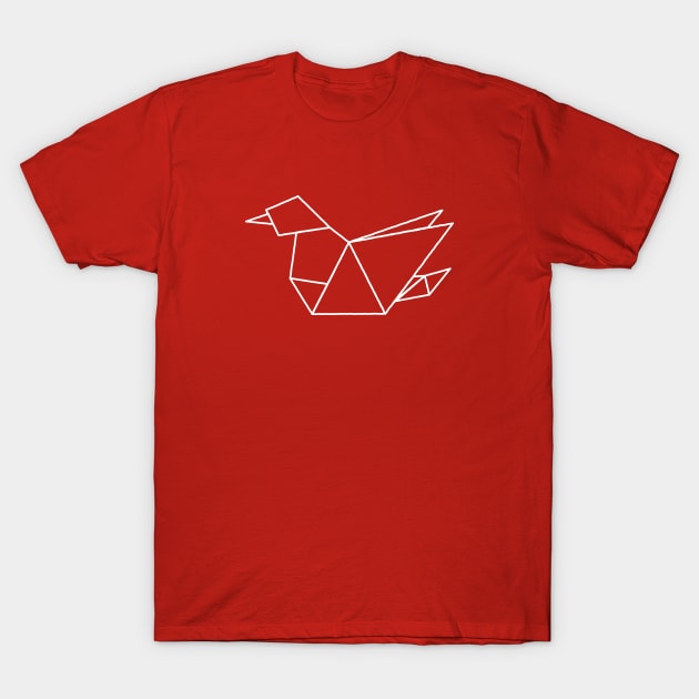 Origami Bobwhite T-Shirt by Wright Art